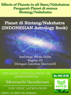 cover image of Pengaruh Planet di semua Bintang/Nakshatra (Indonesian)